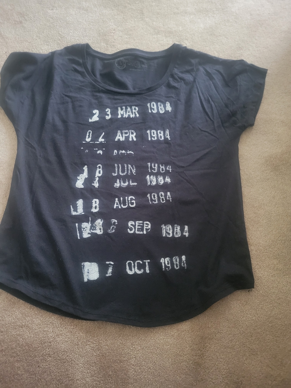 Out Of Print Library Tee Size Large